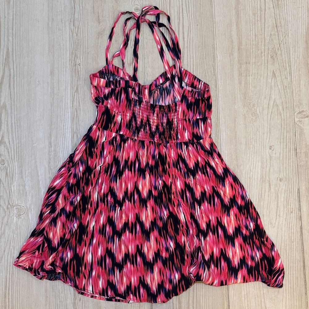 Express Pink and Black Mini Dress - Picture 5 of 6